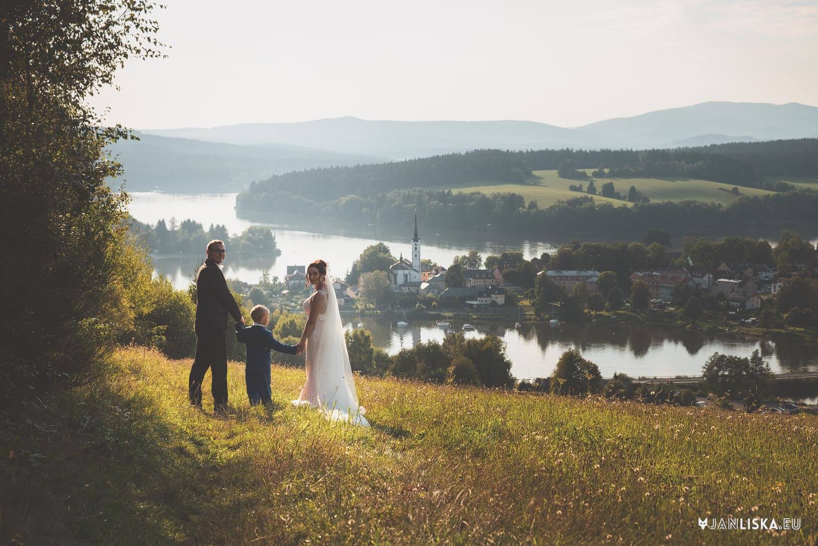 svatební fotograf Lipno Frymburk